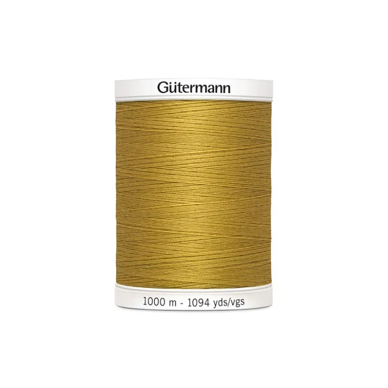 Fil pour tout coudre Gutermann 1000 m - N°968 moutarde
