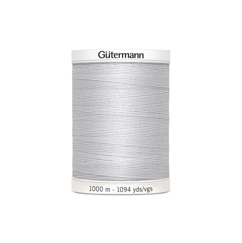 Fil pour tout coudre Gutermann 1000 m - N°008 gris perle