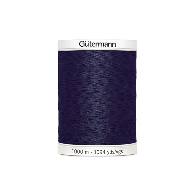 Fil pour tout coudre Gutermann 1000 m - N°339 bleu marine