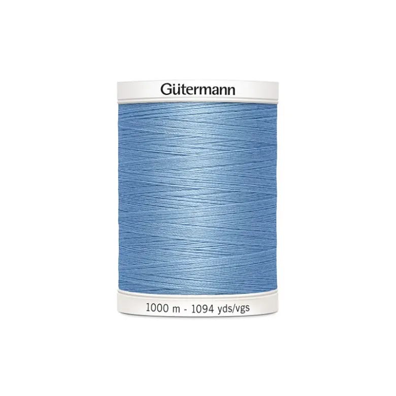 Fil pour tout coudre Gutermann 1000 m - N°143 bleu ciel