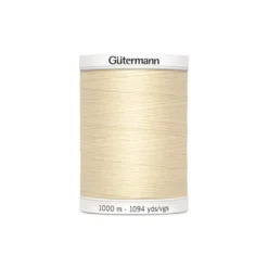 Fil pour tout coudre Gutermann 1000 m - N°414 - Ivoire