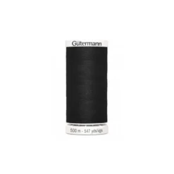 Fil pour tout coudre Gutermann 500 m - N°000 NOIR