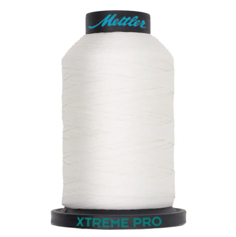 Fils à coudre Xtreme Pro Blanc - FIL EXTERIEUR RESISTANT AUX UVs ET HYDROFUGÉ - Amann Mettler
