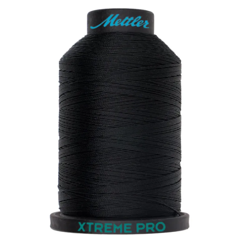 Fils à coudre Xtreme Pro Noir - FIL EXTERIEUR RESISTANT AUX UVs ET HYDROFUGÉ - Amann Mettler