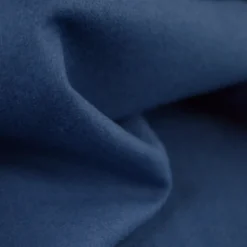 Flanelle de coton Bleu Jean - Okeo tex