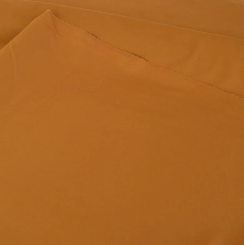 Flanelle de coton Cognac - Okeo tex