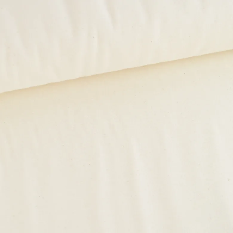 Flanelle de coton Ecru - Okeo tex