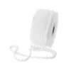 Galon mini pompons Blanc - au mètre
