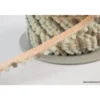 Galon PETITS POMPONS LUREXRose et gris