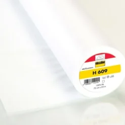H609 Entoilage thermocollant bi-élastique blanc - Vlieseline