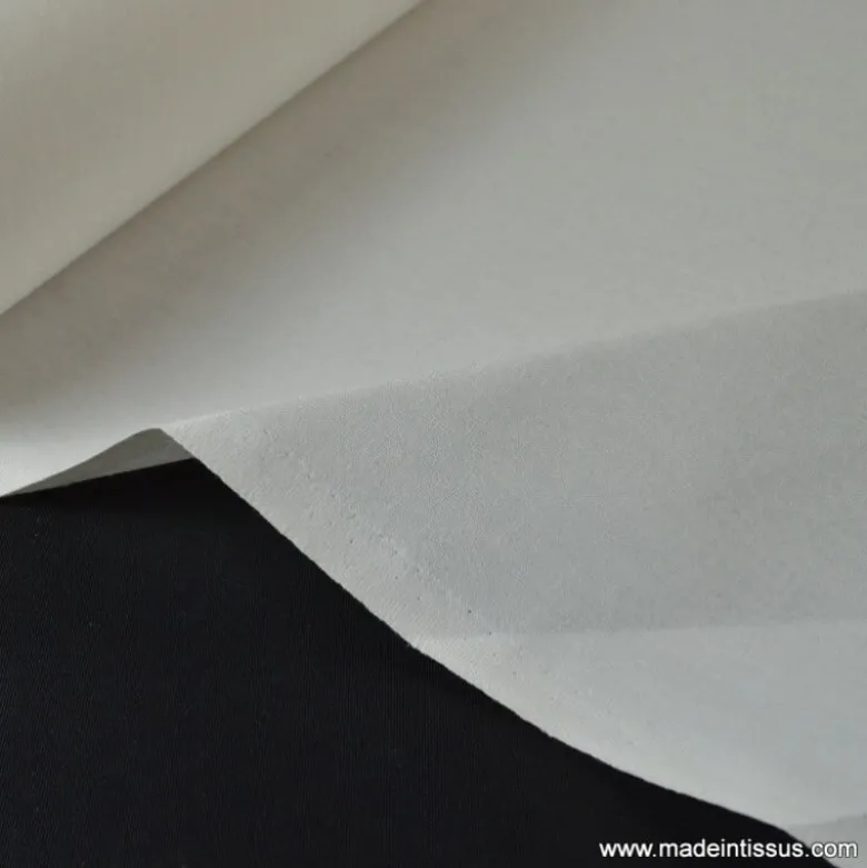 Indeformable thermocollant 100% coton blanc 90cm