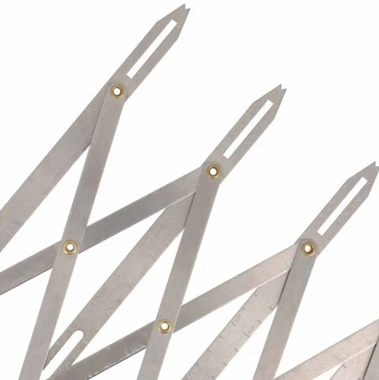Jauge boutonnière extensible Argentée - Bohin