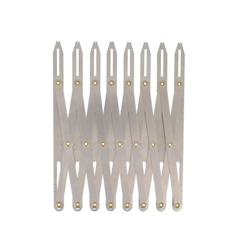 Jauge boutonnière extensible Argentée - Bohin