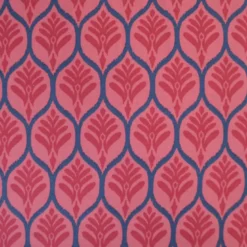 Jersey graphique ornements vieux rose – Poppy Fabrics - OEKO TEX
