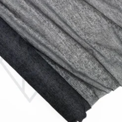 Laineuse thermocollante tissé noire