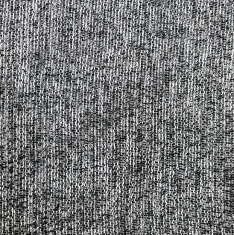 Laineuse thermocollante tissé noire