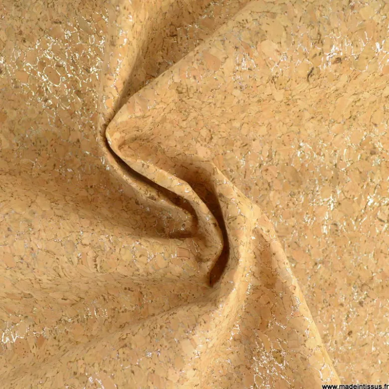 Liège Argent et naturel gros grains