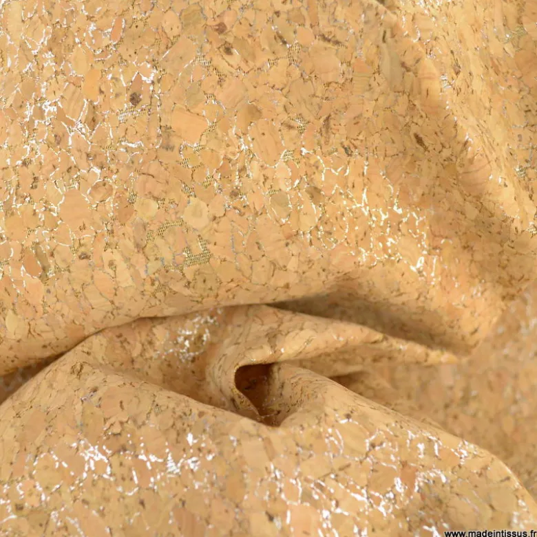 Liège Argent et naturel gros grains