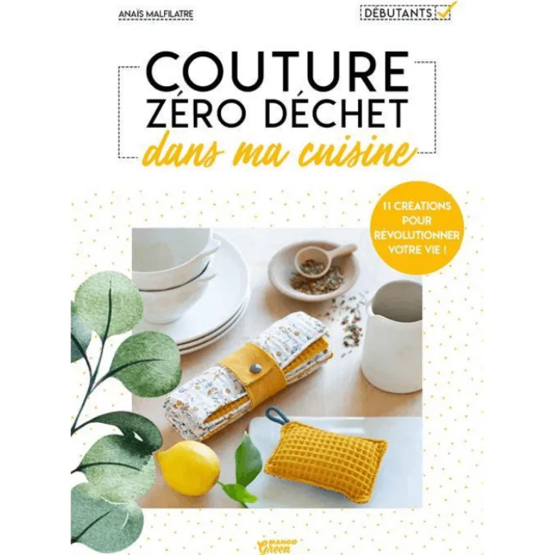 Livre Couture zéro déchet dans ma cuisine