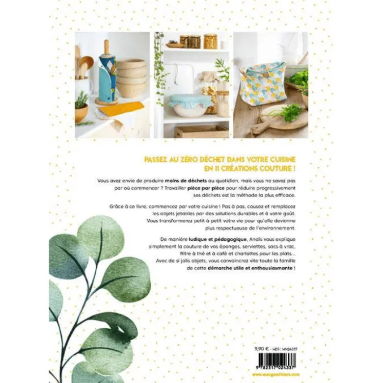 Livre Couture zéro déchet dans ma cuisine