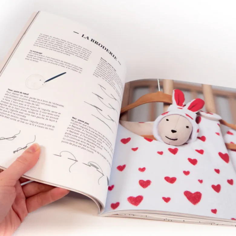 Livre de couture "Bonne nuit" - Ikatee
