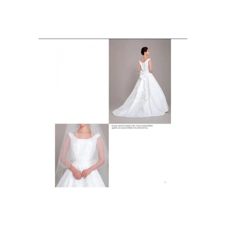 Livre de couture "Je couds ma robe de mariée" du 34 au 48