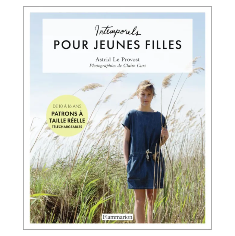 Livre Intemporels pour jeunes filles - modèles et patrons de 10 à 16 ans