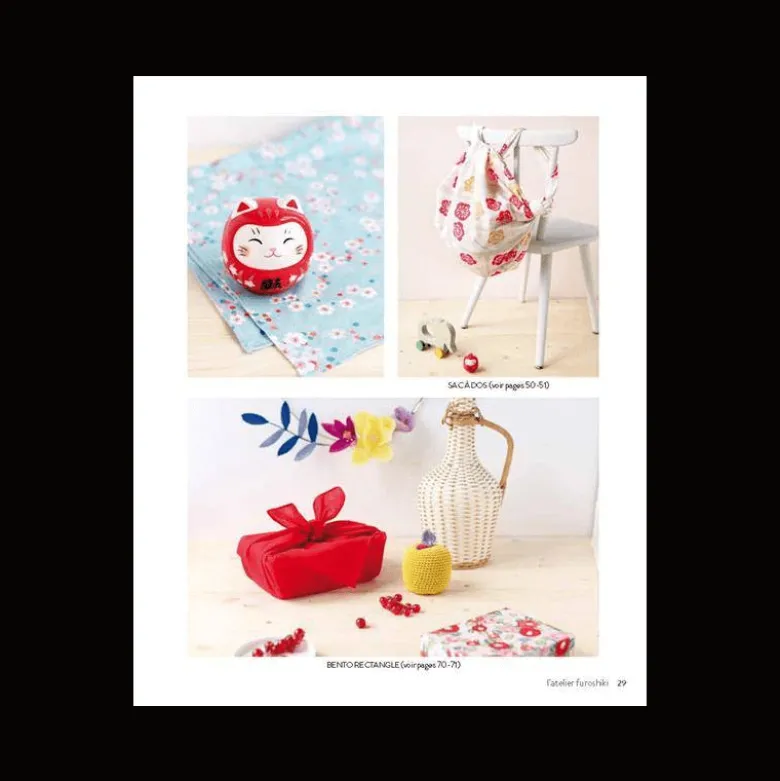 Livre L'atelier Furoshiki - Adeline Klam
