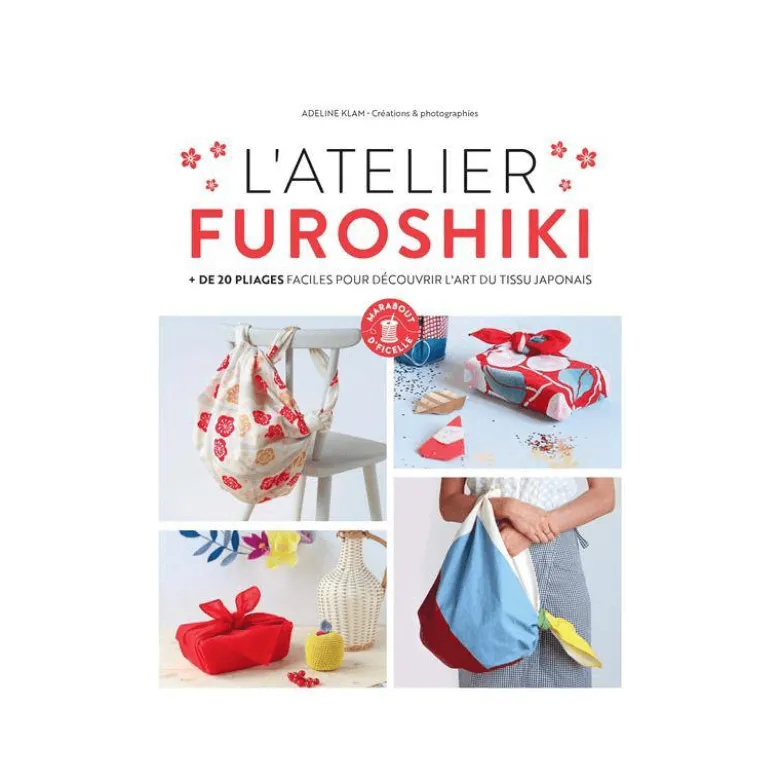 Livre L'atelier Furoshiki - Adeline Klam