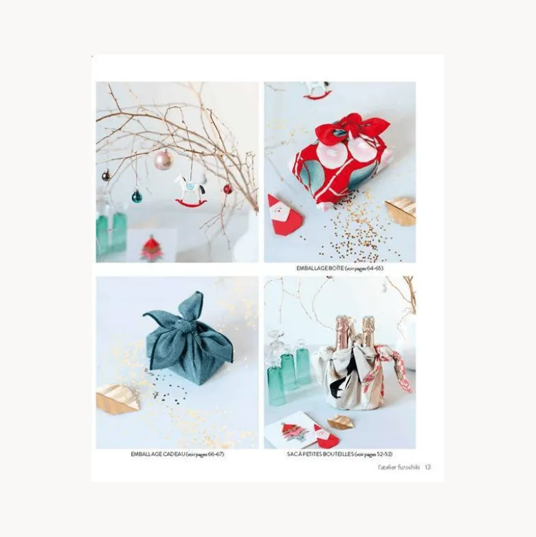 Livre L'atelier Furoshiki - Adeline Klam