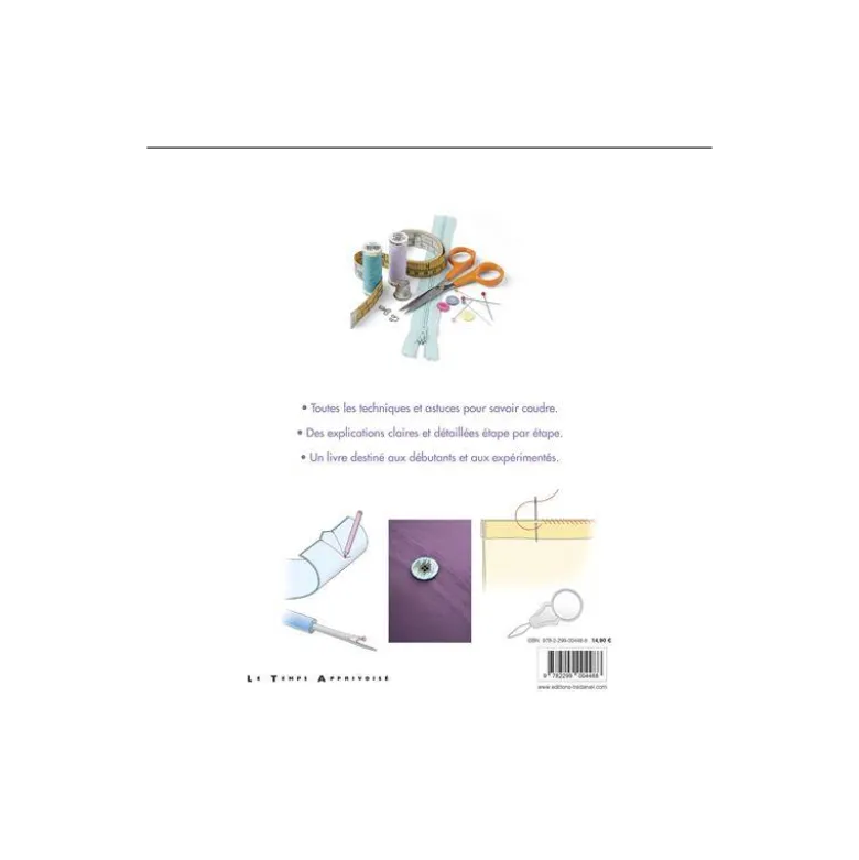 Livre L'essentiel de la couture - Techniques et conseils