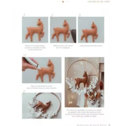 Livre ma décoration de noël en feutrine
