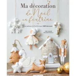 Livre ma décoration de noël en feutrine