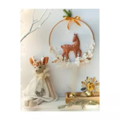 Livre ma décoration de noël en feutrine