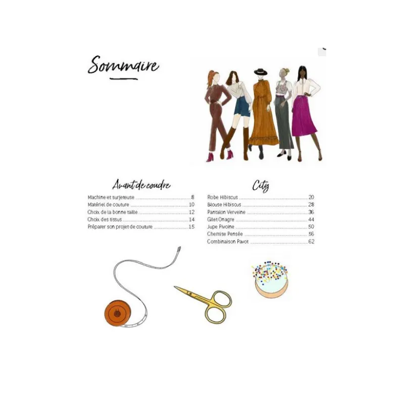 Livre Mes Essentiels Bohème - 18 modèles à coudre
