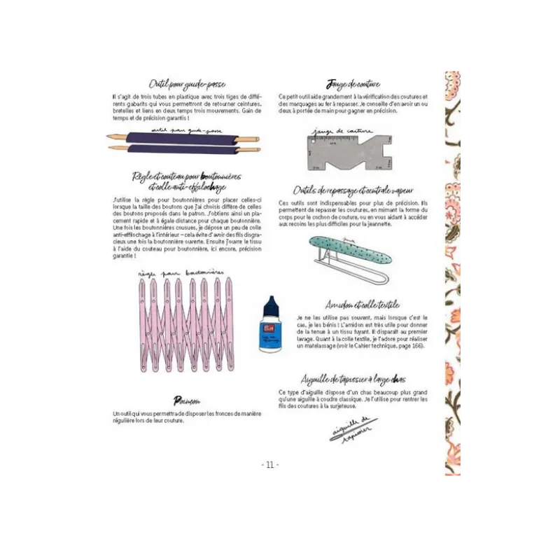Livre Mes Essentiels Bohème - 18 modèles à coudre