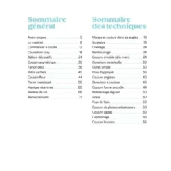 Livre Premiers pas couture Déco-Techniques & Modèles