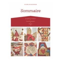 Livre Un Noël en patchwork – 15 projets