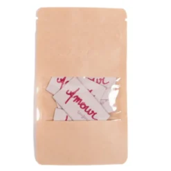 Lot de 5 étiquettes tissées Amour Toujours - Ikatee