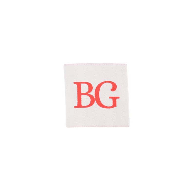 Lot de 5 étiquettes tissées - BG beau Gosse