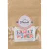 Lot de 6 étiquettes tissées - Family power