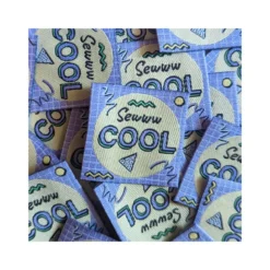 Lot de 6 étiquettes tissées - Fun Mix
