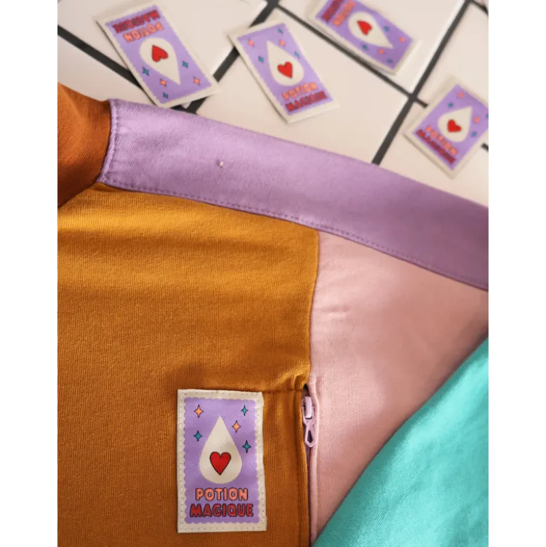 Lot de 6 étiquettes tissées Marmaï - "Potion Magique"