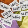 Lot de 6 étiquettes tissées Marmaï - "Cool - Check - Best"
