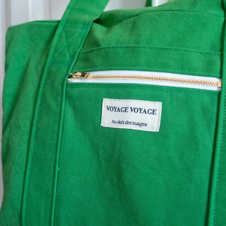 Lot de 5 étiquettes tissées - Voyage Voyage - Ikatee