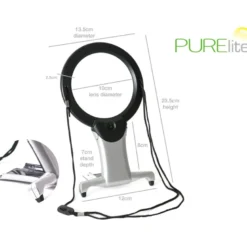 Loupe Mains Libres avec éclairage LED - Purelite