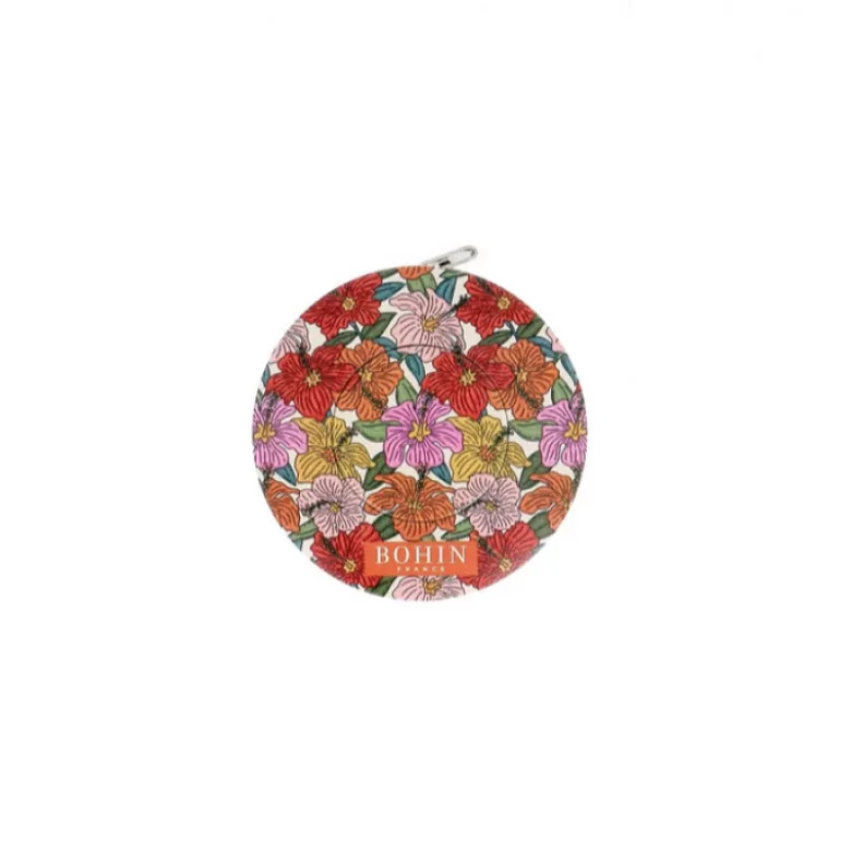Mètre ruban enrouleur Blossom Orange - 150 cm - Bohin