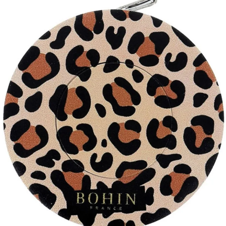 Mètre ruban enrouleur motif couture 150 cm Léopard - Bohin