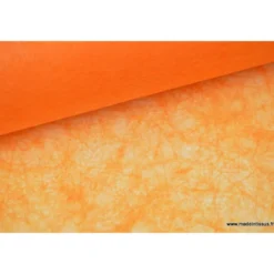 Non tissé déco mandarine 160 .x 1m