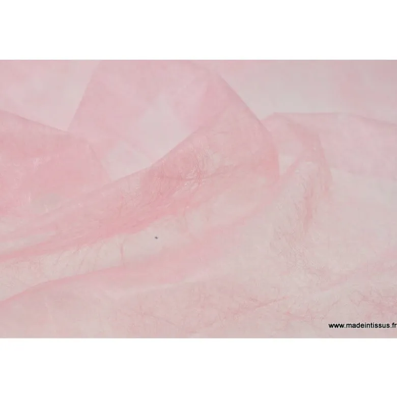 Non tissé déco rose 160 .x 1m
